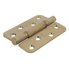 satin brass butt hinge